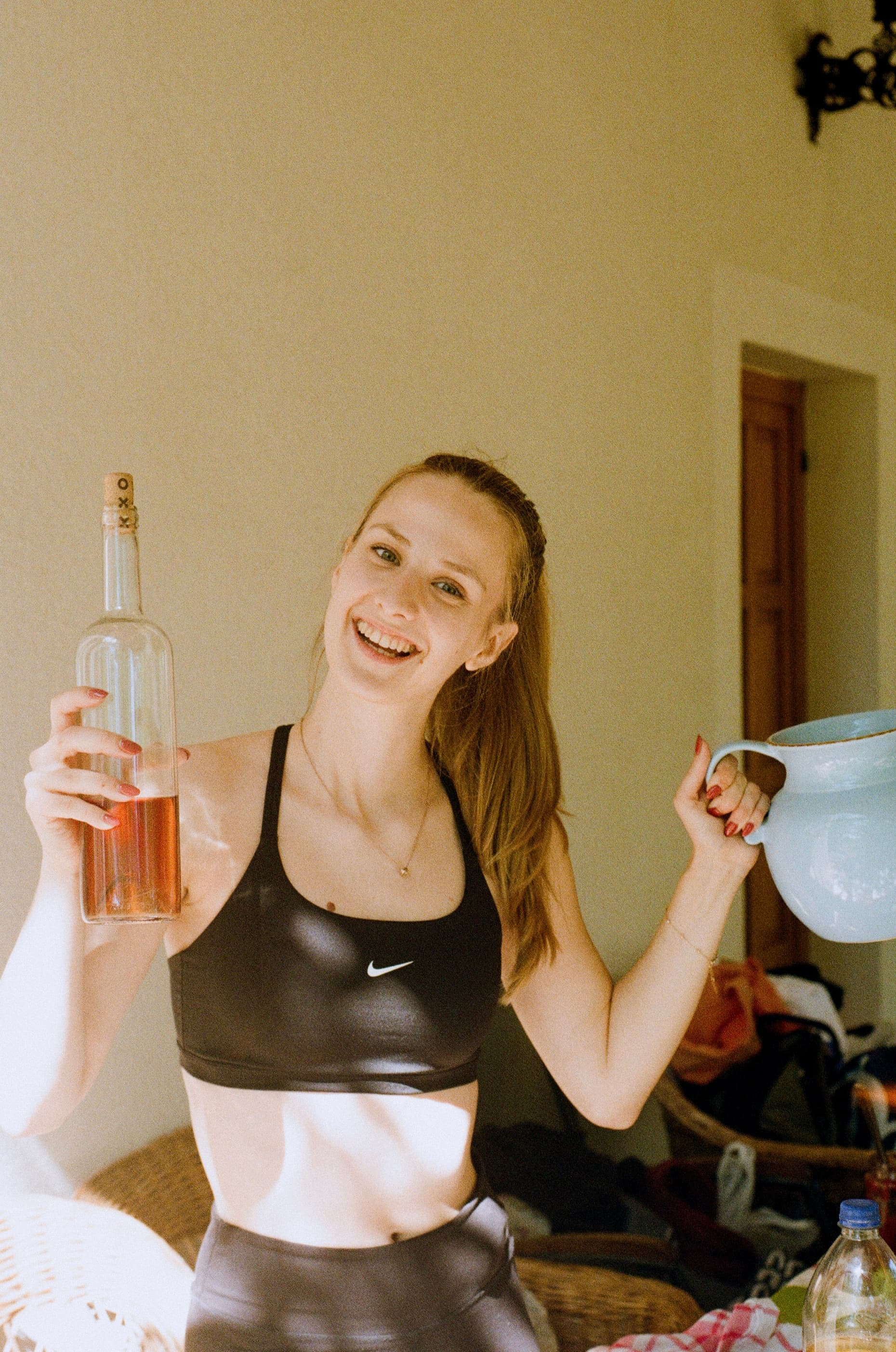 Harvest Toast, Still in Her Gym Clothes