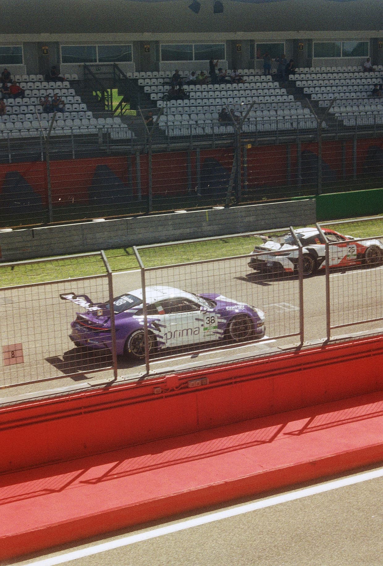 Purple Down the Straight