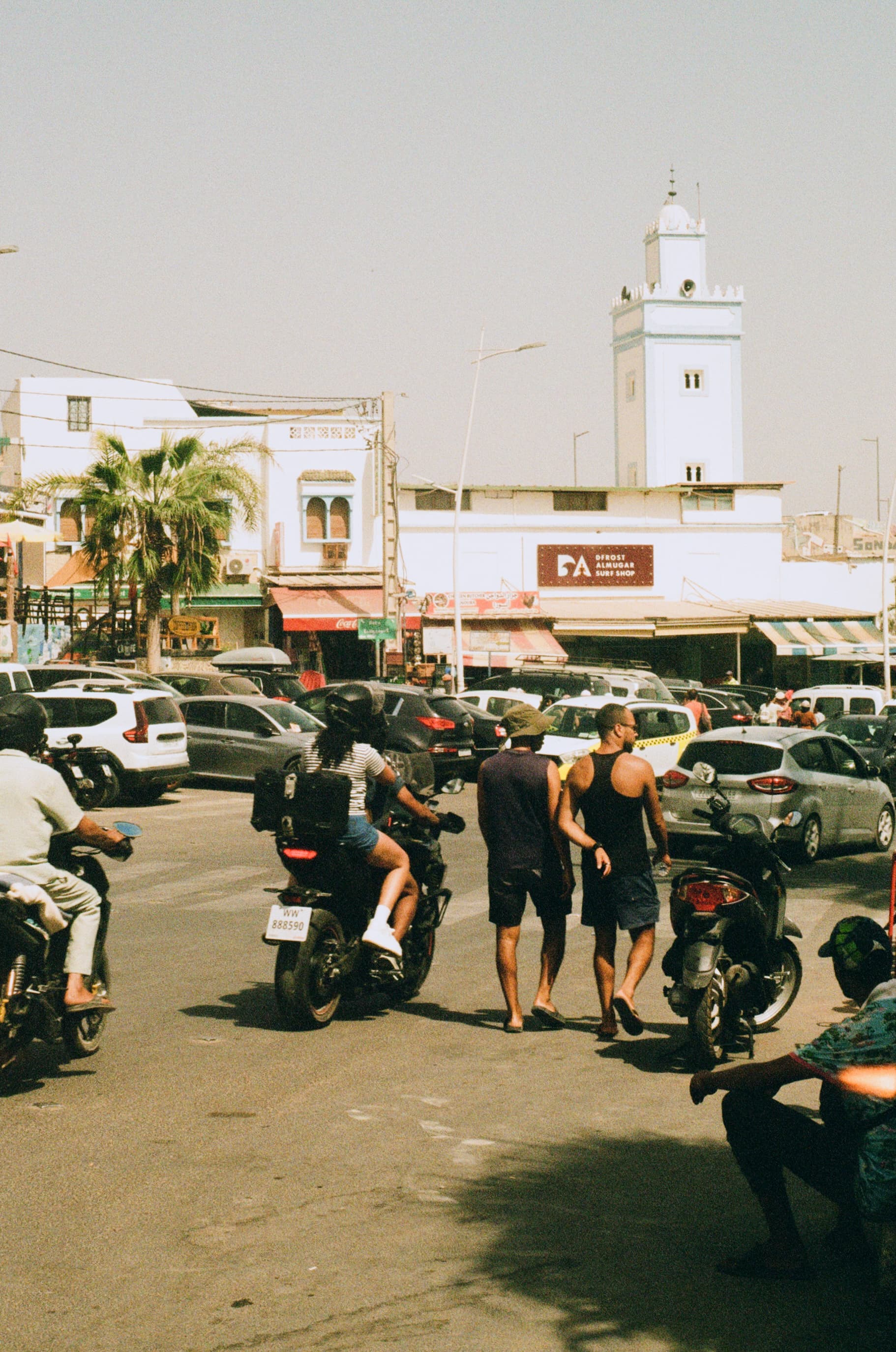 Where the Minaret Watches the Traffic