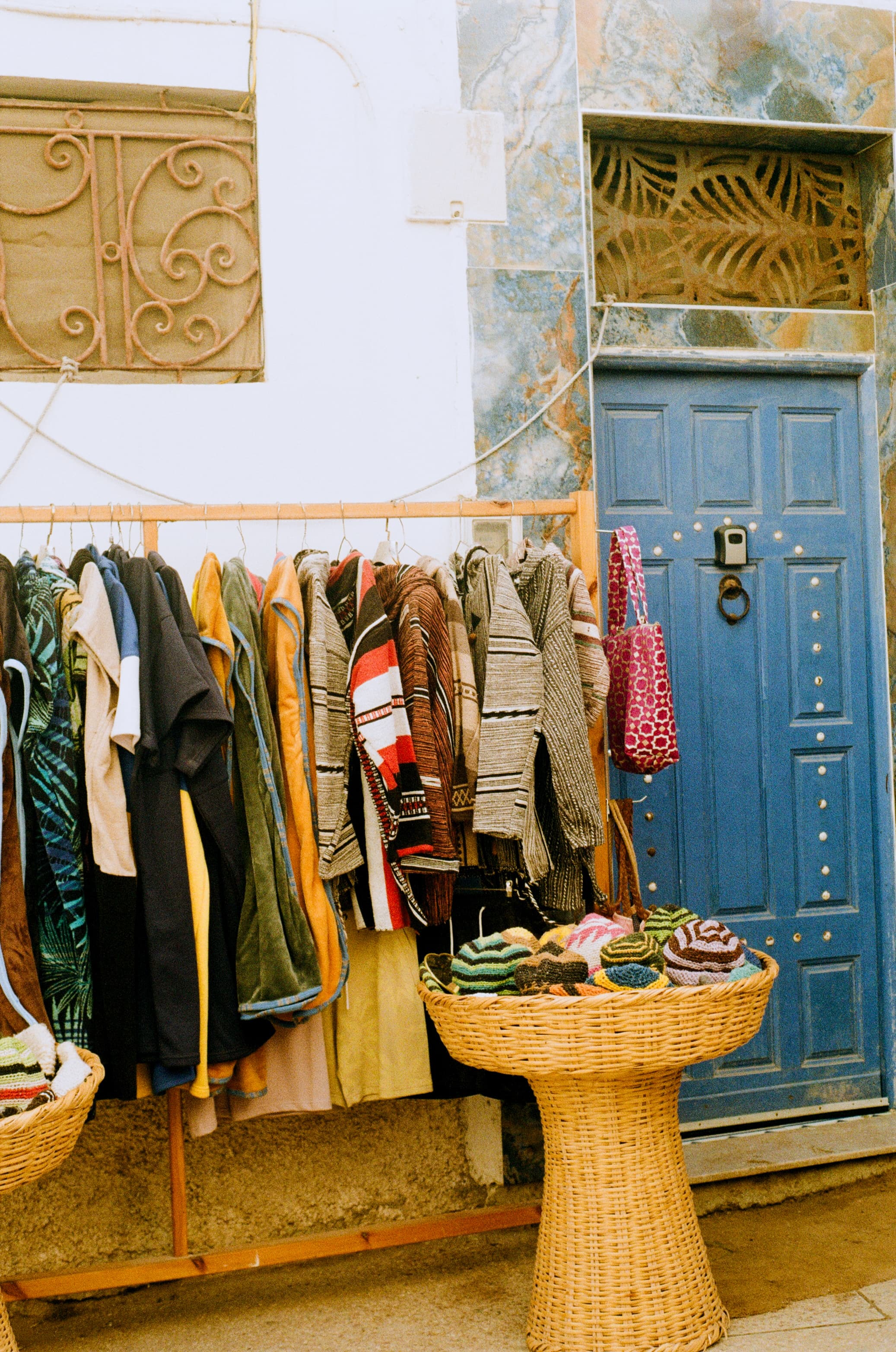 Behind the Blue Door