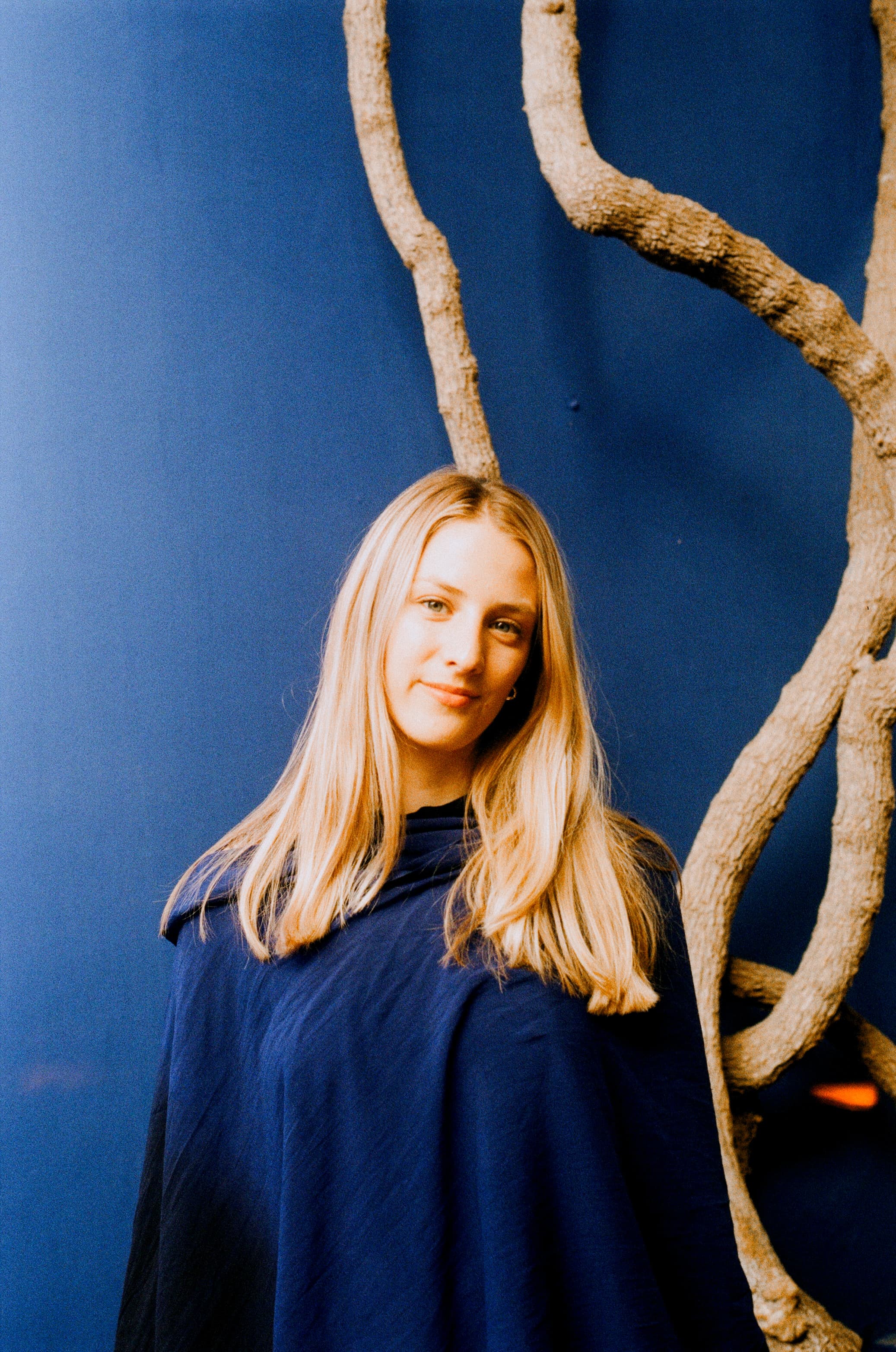Marrakesh Blue, Borrowed for a Portrait